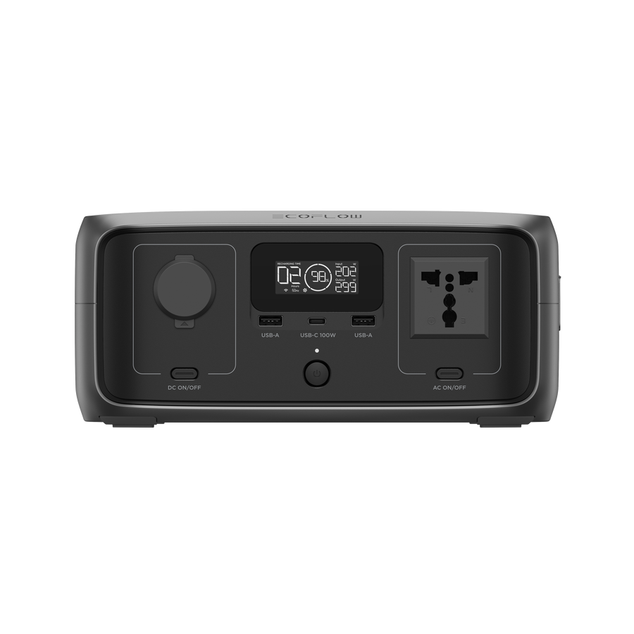 EcoFlow RIVER 3 (UPS) Portable Power Station (245Wh)